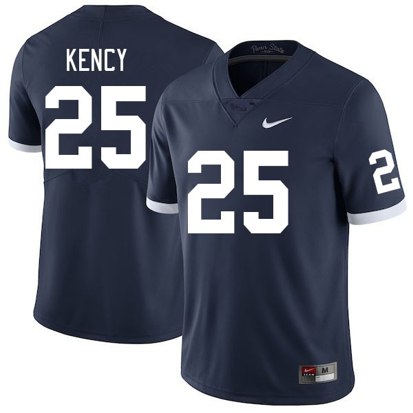 Men #25 DK Kency Penn State Nittany Lions College Football Jerseys Stitched Sale-Retro